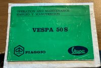 Vespa 50 S Bedienungsanleitung Englisch/Spanisch Japan Bayern - Oberreute Vorschau