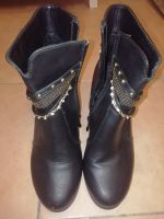 Stiefelette, schwarz, Gr. 39, zu verkaufen Berlin - Rudow Vorschau