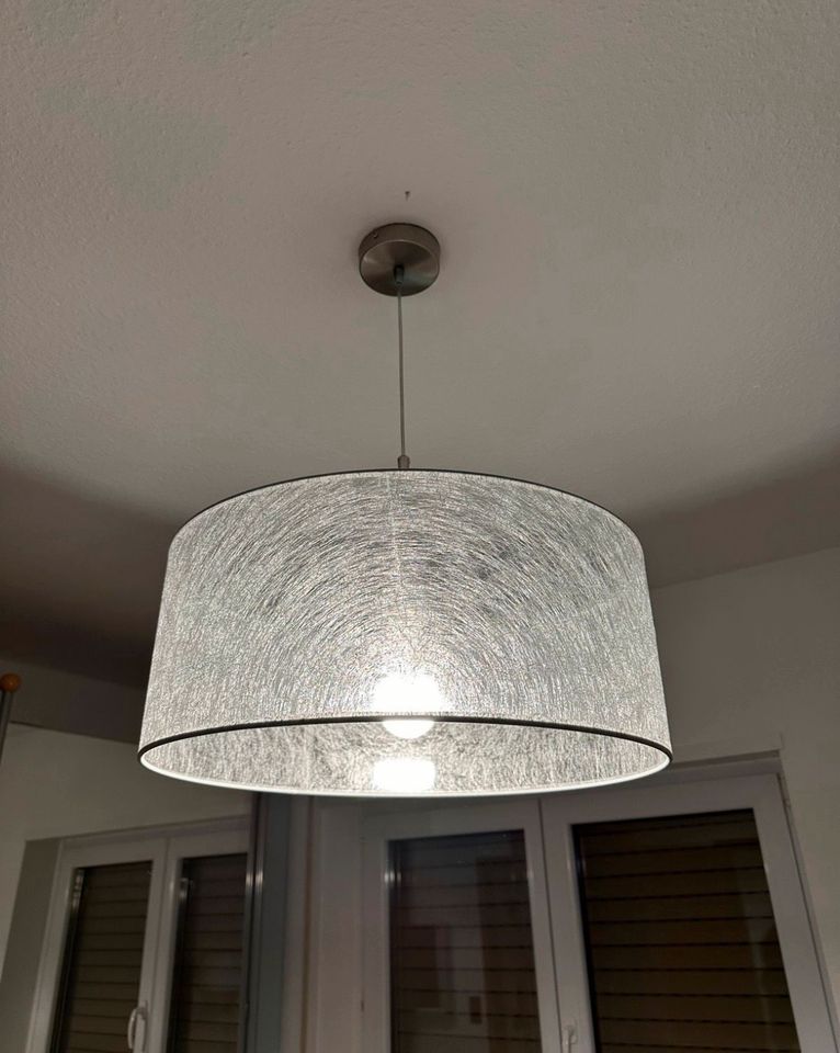 Moderne Deckenlampe mit hochwertigem Alugehäuse in Sinsheim