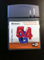 MDi Schnittst. AmbiCom WL54-CF 802.11g Wireless CompactFlash Card Hessen - Lindenfels Vorschau