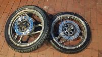 Yamaha SRX 600 Räder Felgen mit Reifen und Bremsscheibe vo+hi Mitte - Wedding Vorschau