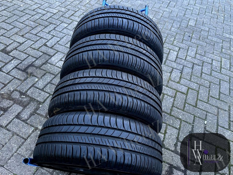 BORBET Alufelgen grau Sommerräder 4x100 ➡️ 185/55 R15 MICHELIN Sommerreifen ➡️ Hyundai Accent Getz i10 Kia Picanto JA Nissan Micra K12 K13 ➡️ Sommer Reifen Felgen ET35 in Bünde