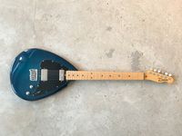 E-Gitarre Delta Guitars by BassLine, Teardrop, Riegelahorn, blau Brandenburg - Kleinmachnow Vorschau