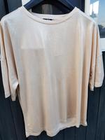 Shirt NEU! Oberteil Damen XL Gold Visosejersey Niedersachsen - Calberlah Vorschau