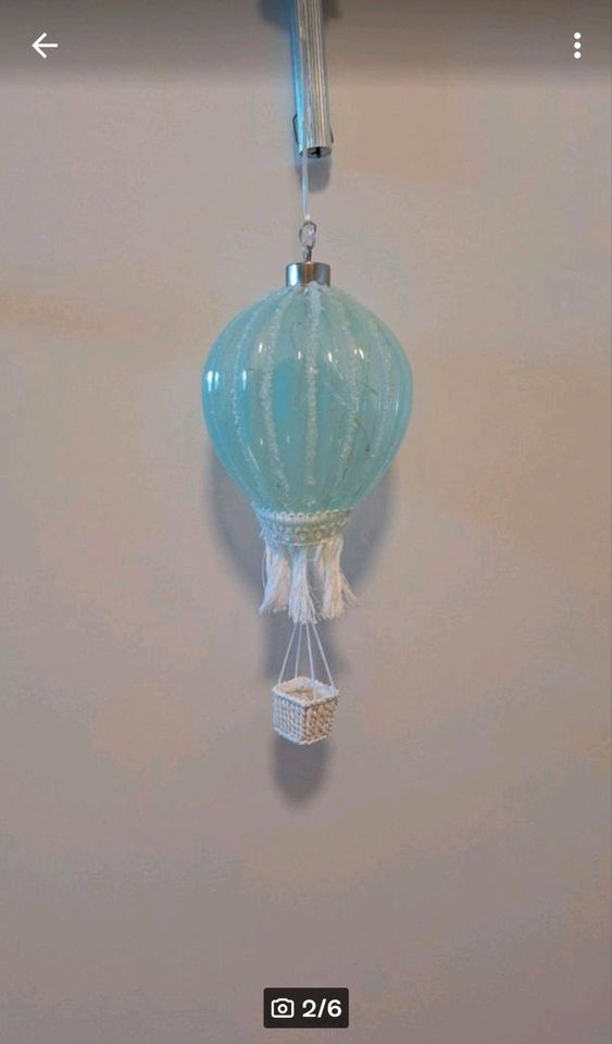 Formano LED Ballon Heißluftballon Lampe mit Timer Deko in Aschersleben