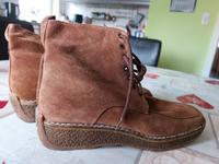 Boots-/Stiefelette in braunem WILDLEDER, Größe 37 Bayern - Rednitzhembach Vorschau