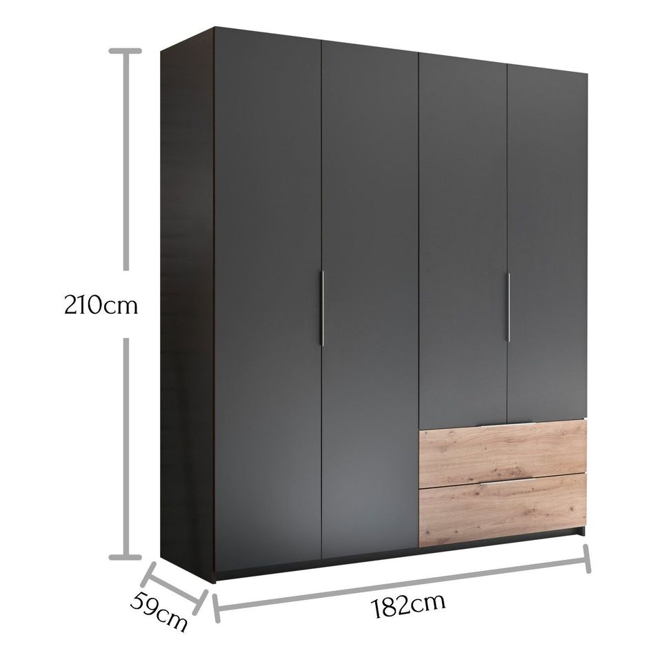 Kleiderschrank »Fold« 182cm Falttürenschrank UVP 639,- NEU in Paderborn