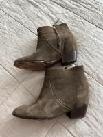 Closed Stiefelette Boots Wildleder integrierter Absatz. Gr.40 Nordrhein-Westfalen - Meerbusch Vorschau