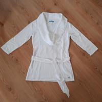 Esprit 3/4-Arm-Pullover mit Schalkragen, Baumwolle weiß, Gr. S Bayern - Weidenbach Vorschau