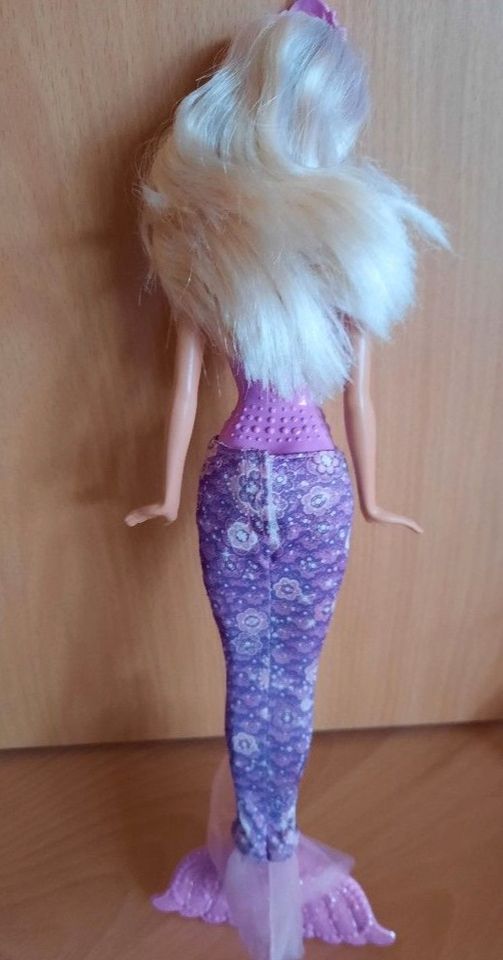 Barbie mit Meerjungfrauenrock mit Beinen in Bad Kreuznach