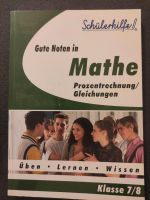 Gute Note in Mathe 7/8 Klasse Bayern - Ingolstadt Vorschau