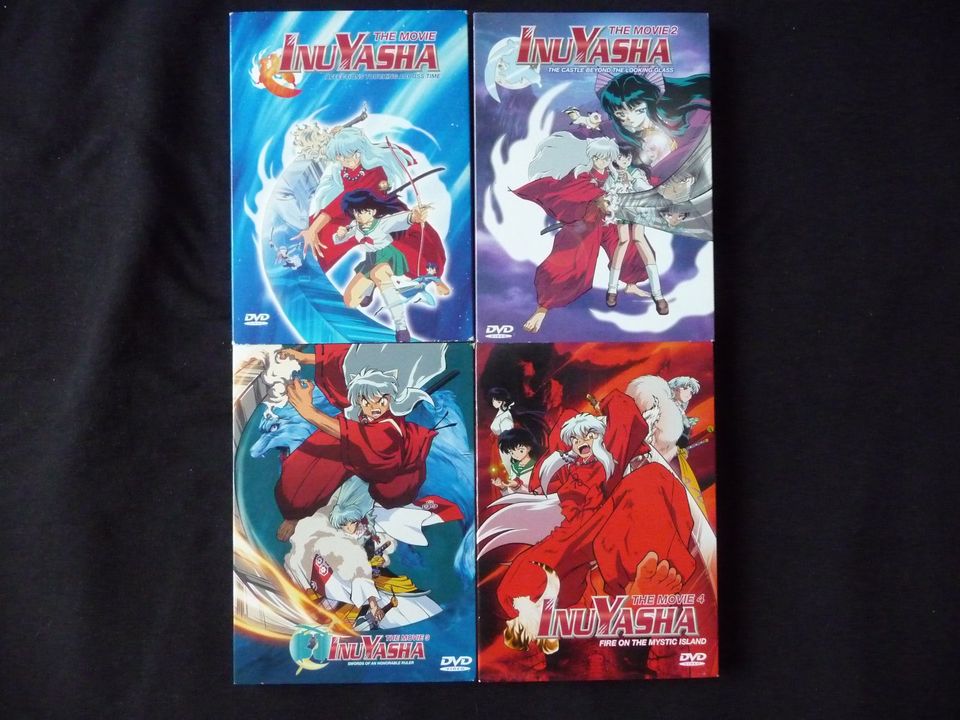 Anime InuYasha The Movie 1 – 4 DVD in Dortmund