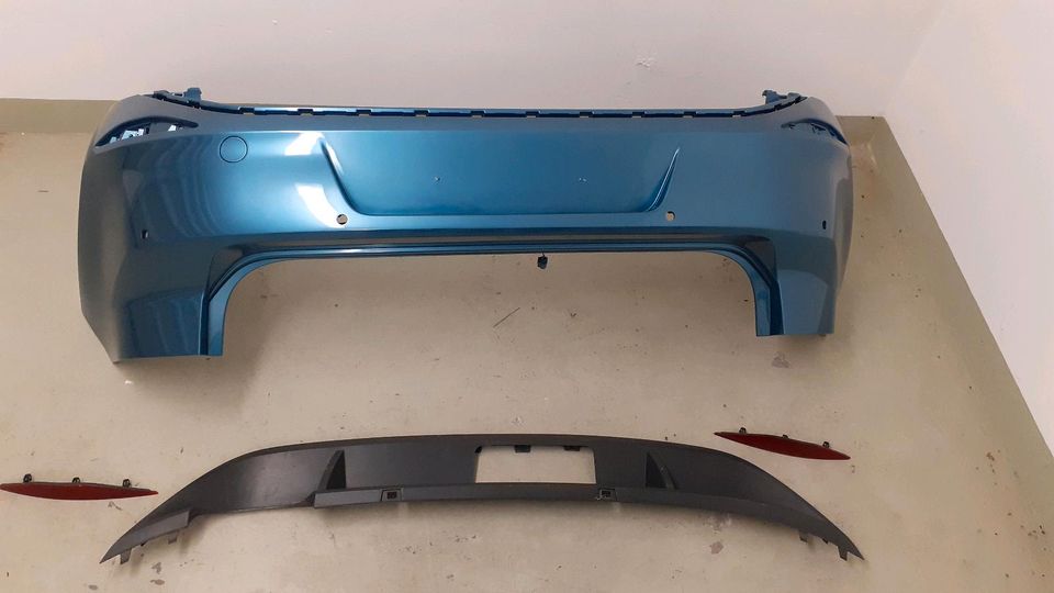 VW Golf VI 6 Stoßstange hinten Stoßfänger Original Heckstoßstange in