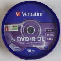 Verbatim Rohlinge DVD+R DL 8,5GB 10er Spindel. Niedersachsen - Barnstorf Vorschau