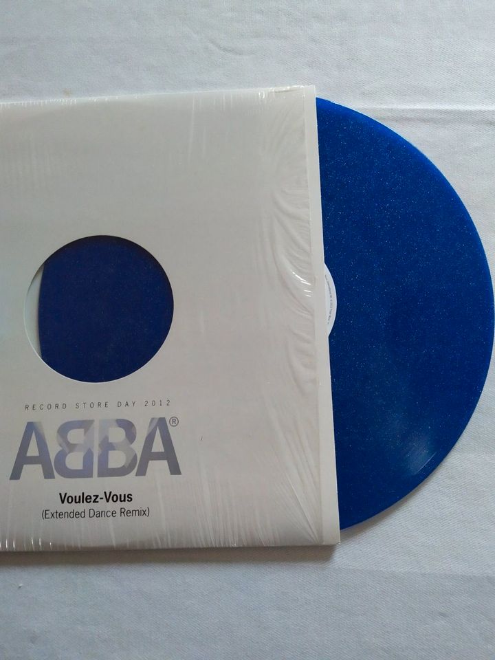 Abba Voulez -Vous Glitter Blau Vinyl in Gettorf