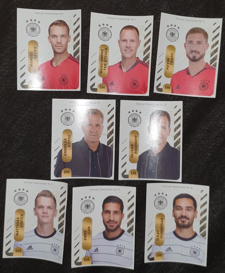 EM 2020/ 2021 18 Teamsticker DFB in Greiz