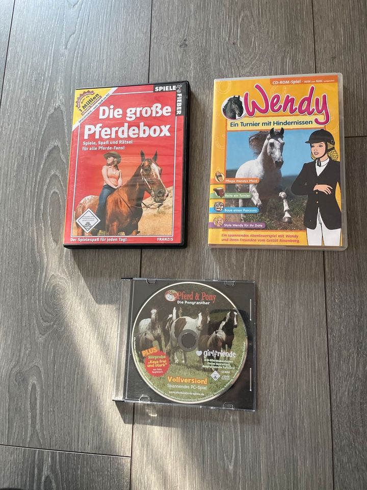 Pferde PC Spiele Wendy, die große Pferdebox, die Ponyrancher in Büren