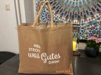 Jute Shopper Hier steckt was Gutes drin mit beidseitigem Motiv Baden-Württemberg - Konstanz Vorschau