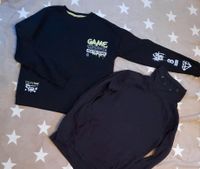 Set/2 Stück H&M Sweatshirt Gr 158 164 und young Idol schwarz Niedersachsen - Binnen Vorschau