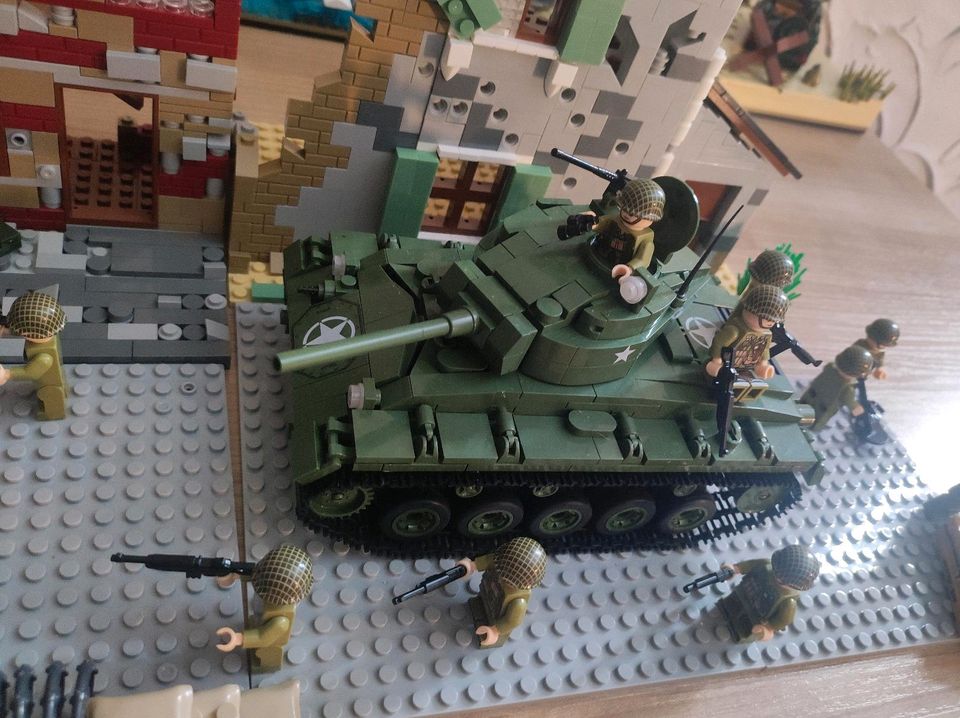 WW2 Klemmbausteine Panzer Alliierte Soldaten Figuren in Mayen