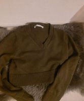 Zara Pullover M Grün Khaki Crop Pulli V-Ausschnitt Baden-Württemberg - Konstanz Vorschau