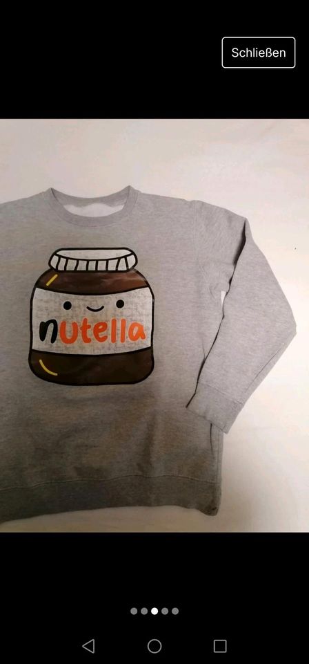 Nutella hoodie unisex in Schleswig