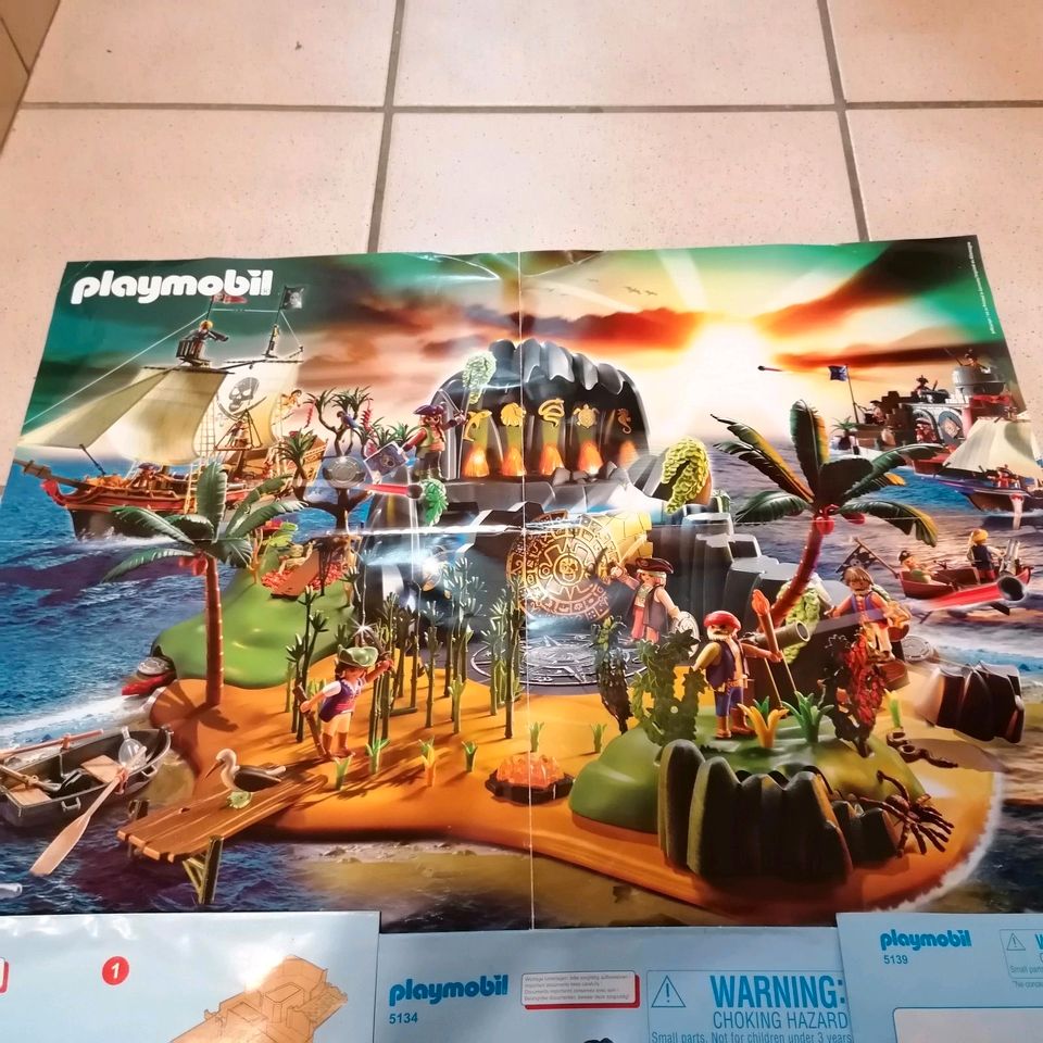 Playmobil❤Piratenschiff Schatzinsel  5135, 5134,5139, 5138, 4047 in Geilenkirchen