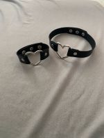 Choker Armband PU Leder Herz Baden-Württemberg - Winnenden Vorschau