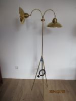 Vintage Lampe Stehlampe Tripodlampe Messing 60er 70er Nordrhein-Westfalen - Herne Vorschau