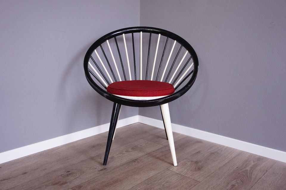 [Zeitklassiker] Vintage 60er Circle Chair Yngve Ekström Stuhl in Handorf