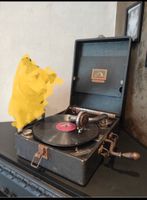 His Masters Voice Koffergrammophon Reisegrammophom Plattenspieler Köln - Vingst Vorschau