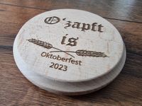 Masskrug Untersetzer / Deckel Oktoberfest Wiesn Bayern - Bad Kohlgrub Vorschau