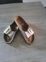 Birkenstock Pantolette Metallic Grösse 39 Nordrhein-Westfalen - Kürten Vorschau