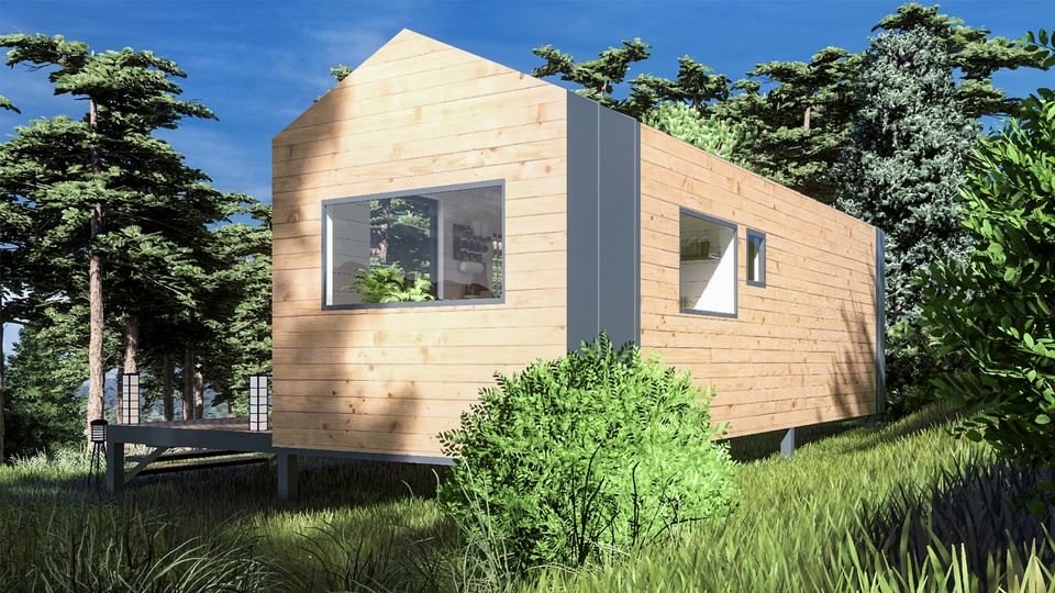 TINYHOUSE TINYHAUS TINY HAUS TINY HOUSE KLEINES HAUS in Berlin