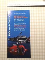 Flyer Sonderausstellung BMW Motorrad Museum 1998 Original Bremen - Oberneuland Vorschau
