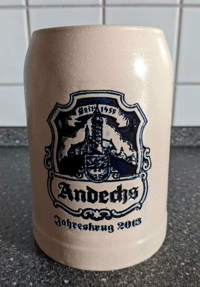 Andechs Bierkrug Jahreskrug 2018 0,5 Liter NEU in Fulda