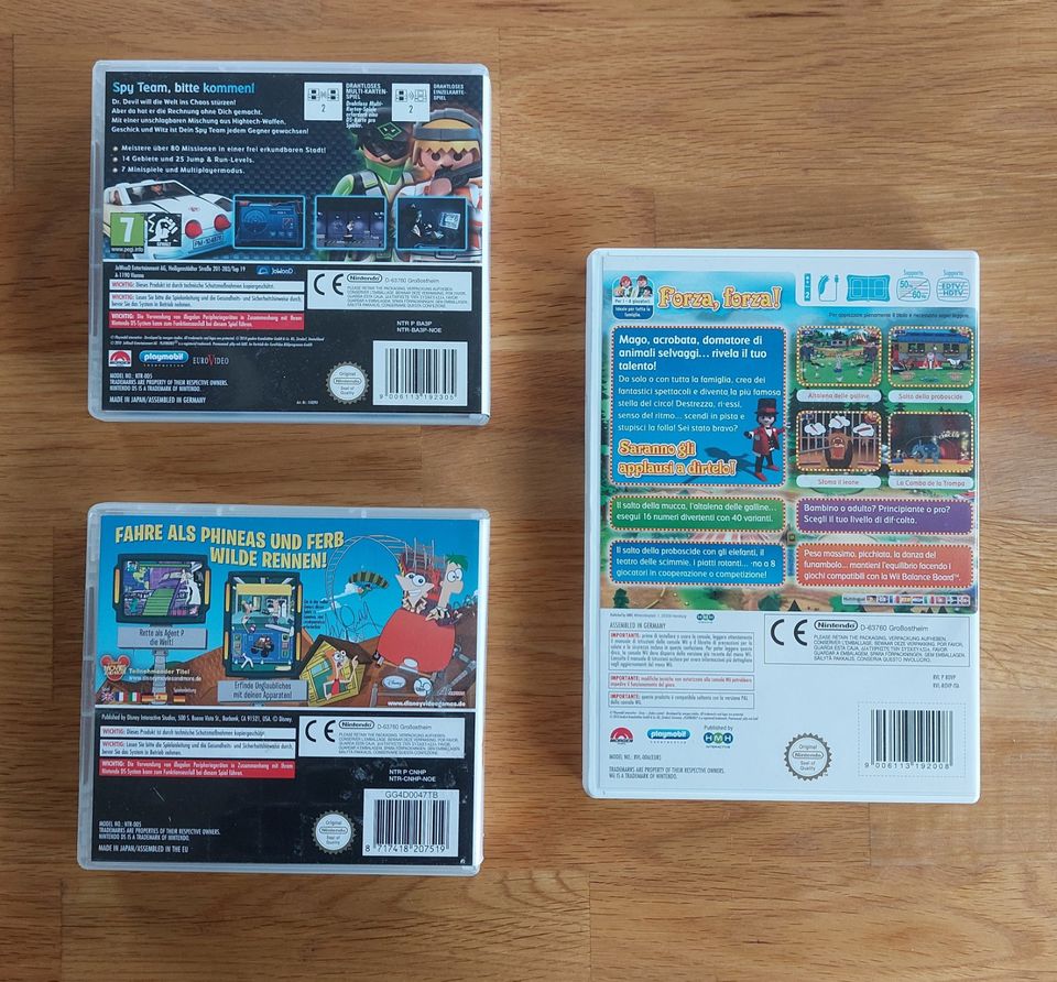 Verschiedene Videospiele für Nintendo Wii / DS in Uffenheim