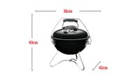 WEBER Smokey Joe Premium Kohlegrill Tischgrill OVP Rheinland-Pfalz - Ochtendung Vorschau