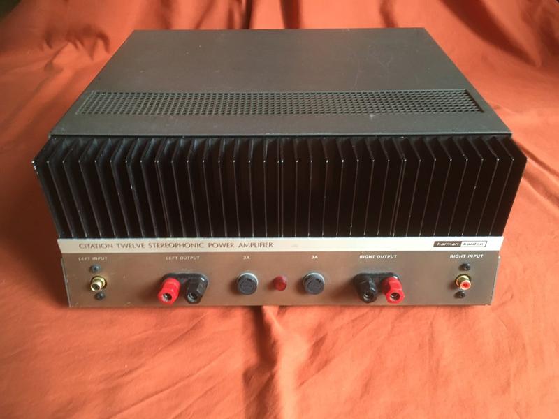 Used Harman Kardon Citation Twelve Power amplifiers for Sale Used Harman Kardon Citation Twelve Power amplifiers for Sale