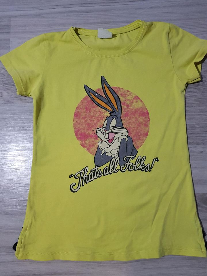 Mädchen T-Shirt Roya Girls Bugs Bunny gr.  128 in Essen