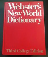 Webster's New World Dictionary (3rd College Edition) Bayern - Fürth Vorschau
