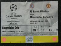 Sammler Ticket Champions League 2001: FC Bayern - Manchester München - Berg-am-Laim Vorschau