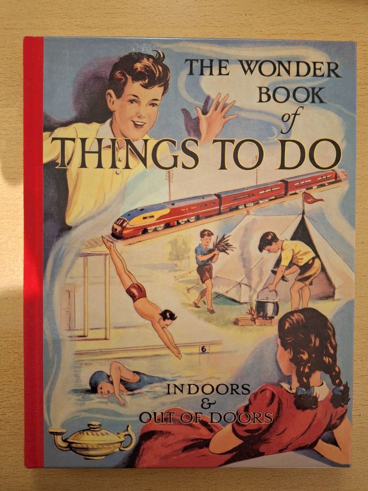 THE WONDER BOOK of THINGS TO DO, Kinderbuch, englisch, neu in Gilching