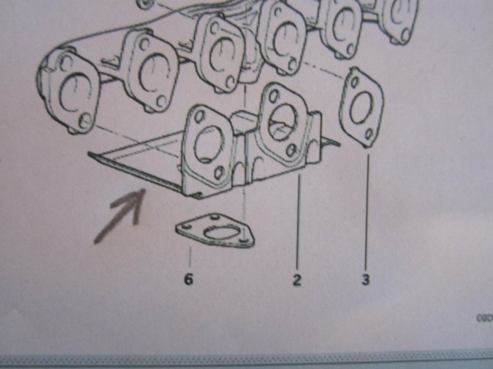 Dichtung Auspuffkrümmer BMW E38 E39 E36 E34 DIESEL in Untermeitingen