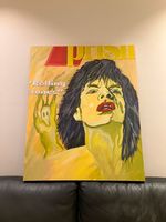 Wandbild Mick Jagger Rolling Stones - Unikat Nordrhein-Westfalen - Lohmar Vorschau