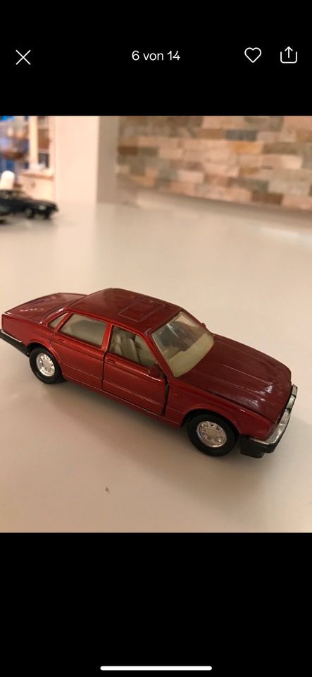 JAGUAR Konvolut 1:43  11 Stück, Modell XJ, XJS,  XJ und ETyp in Wulkow