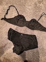 Wäsche Set 2 teilig schwarz gold H&M Bayern - Karlshuld Vorschau