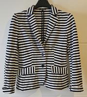 More&More Jacke/Blazer Gr. 36 weiß/schwarz gestreift Bayern - Regenstauf Vorschau