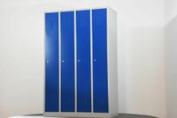 Büromöbel Garderobenschrank,180x83x50cm,blau/lichtgrau,ArtNr36833 Nordrhein-Westfalen - Zülpich Vorschau