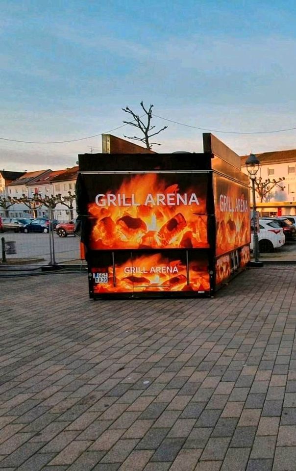 Roka XXL Schwenkgrill Imbisswagen  imbissanhänger  mieten zu vermieten Catering Geburtstag Hochzeit Firmen Feier BBQ Foodtrailer zu vermieten mieten in Groß-Gerau